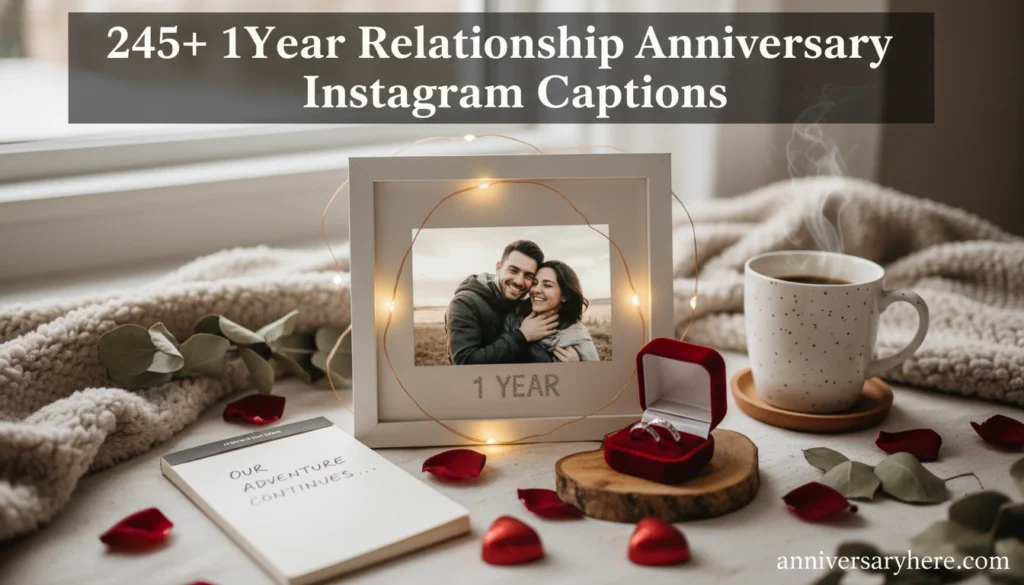 1Year Relationship Anniversary Instagram Captions