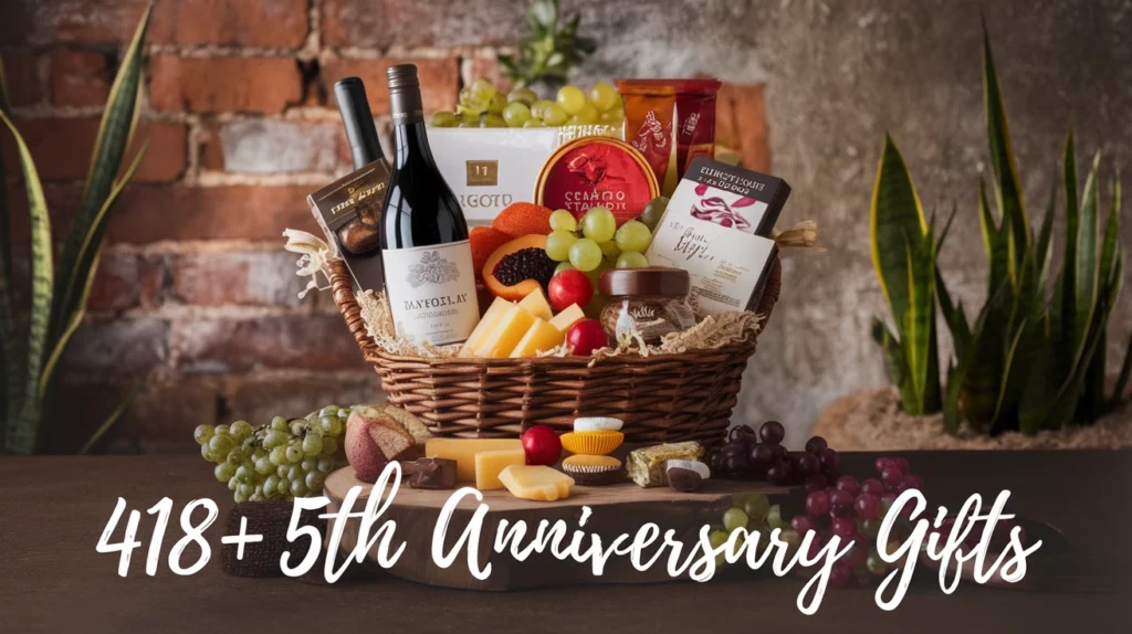 418+ 5th Anniversary Gifts