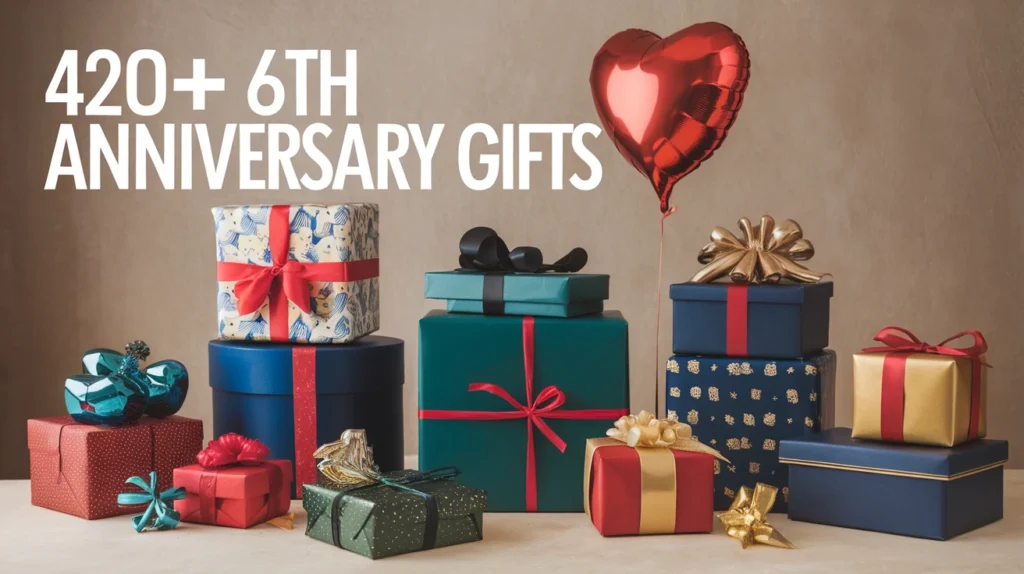 420+ 6th Anniversary Gifts