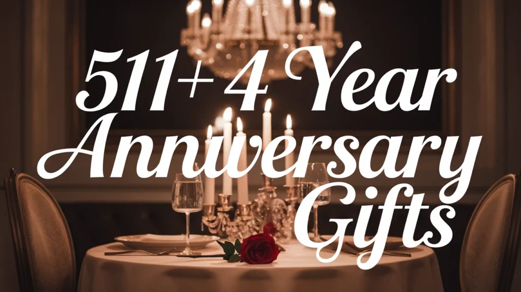 511+ 4Year Anniversary Gifts