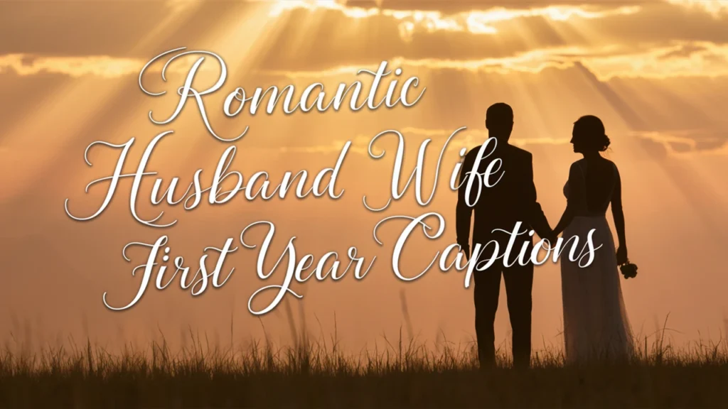 Romantic Husband Wife First Year Captions