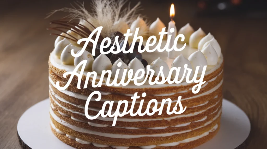 Aesthetic Anniversary Captions