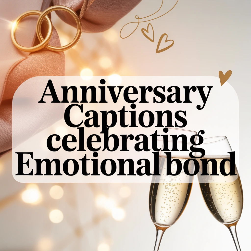 Anniversary Captions Celebrating Emotional Bond