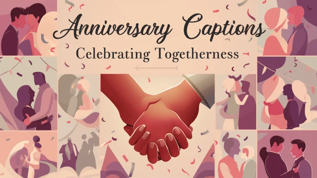 Anniversary Captions Celebrating Togetherness