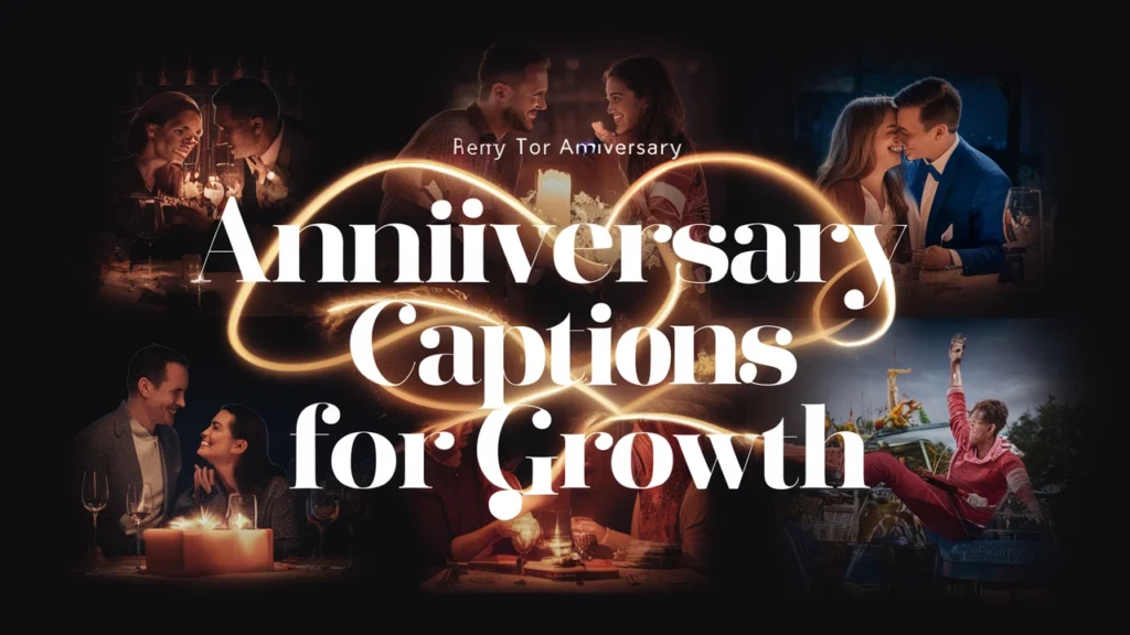 Anniversary Captions for Growth