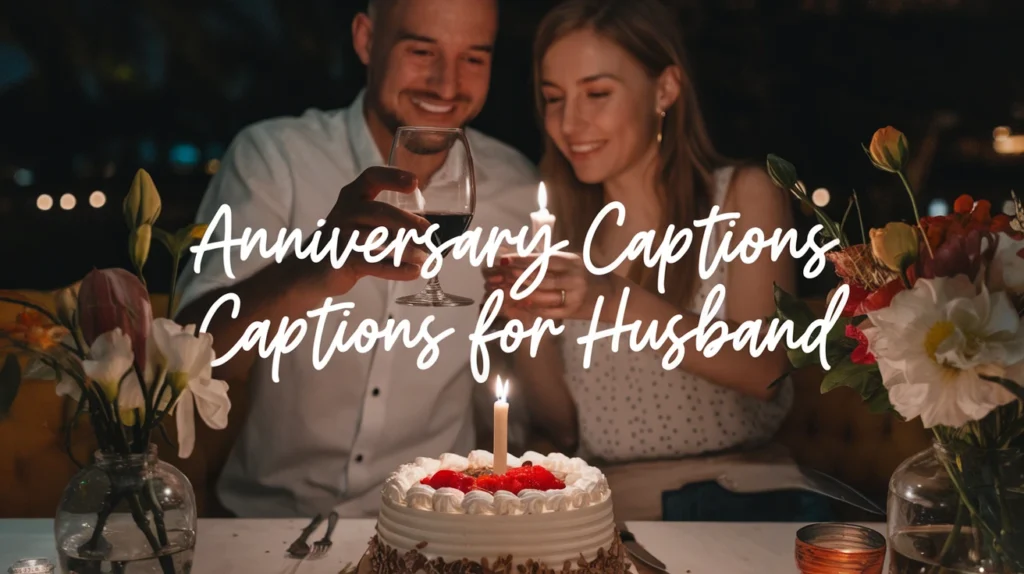 Anniversary Captions for Husband