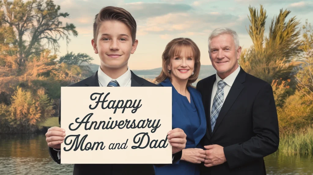Anniversary Captions for Parents From Son