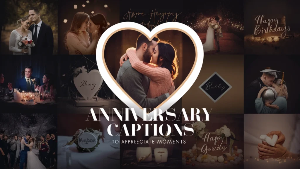Anniversary Captions to Appreciate Moments