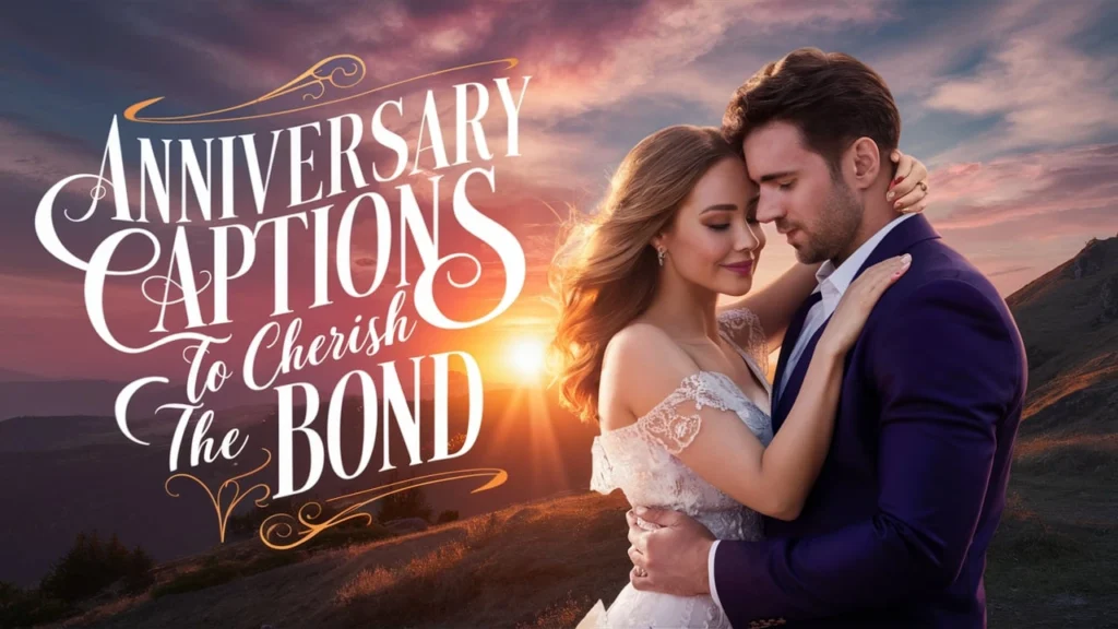 Anniversary Captions to Cherish the Bond