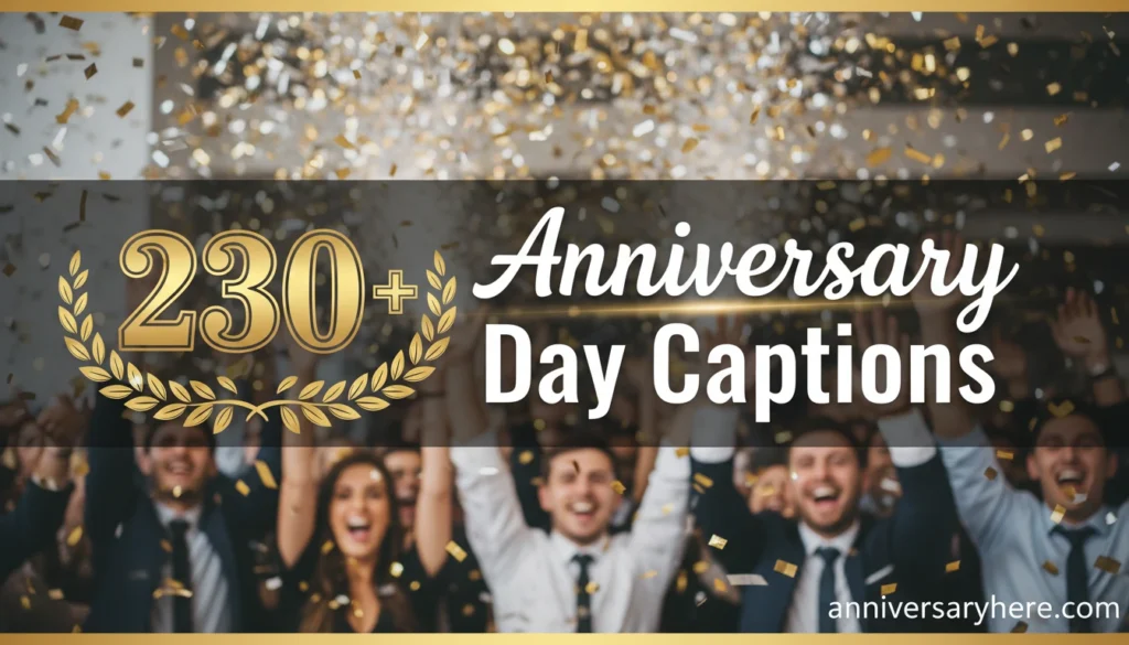 Anniversary Day Captions