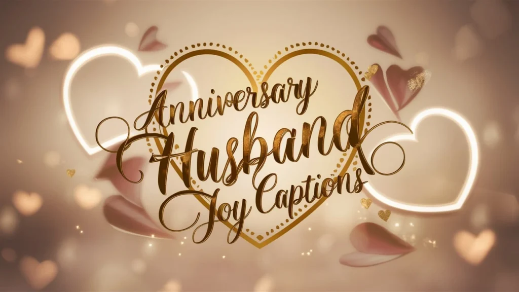 Anniversary Husband Joy Captions