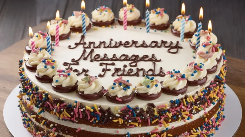 Anniversary Messages for Friends