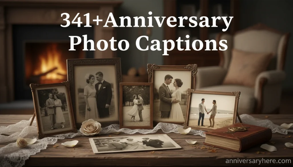 Anniversary Photo Captions