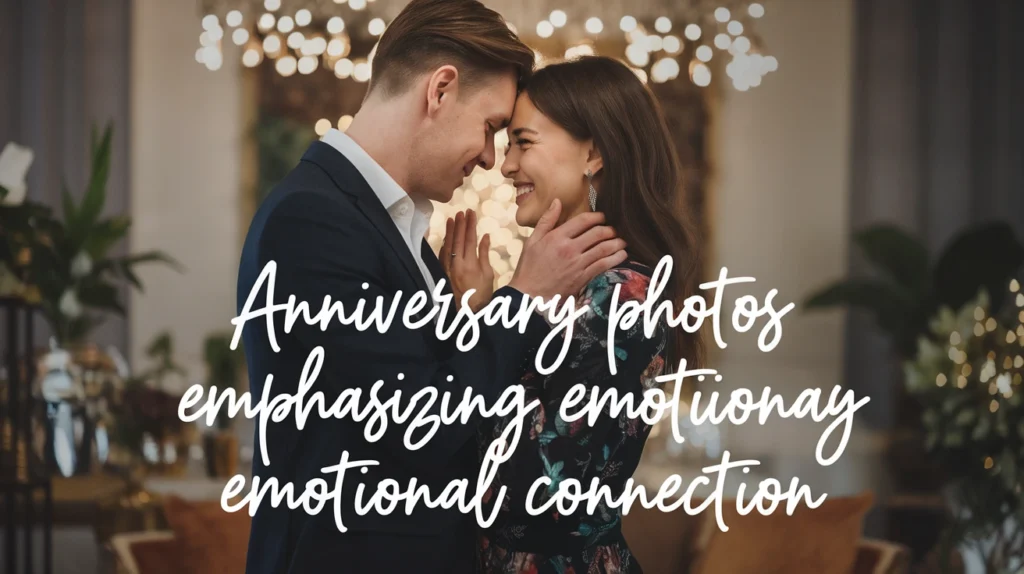 Anniversary Photos Emphasizing Emotional Connection