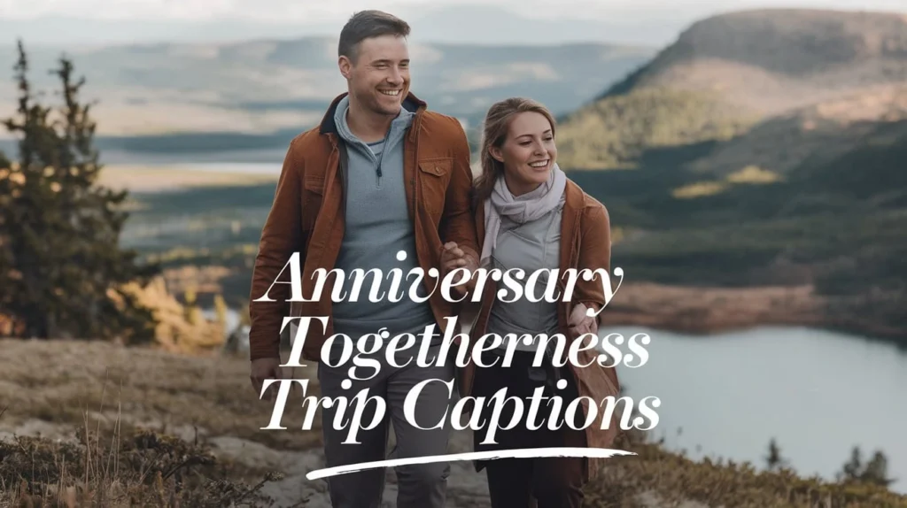 Anniversary Togetherness Trip Captions