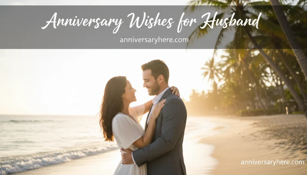 Anniversary Wishes for Husband