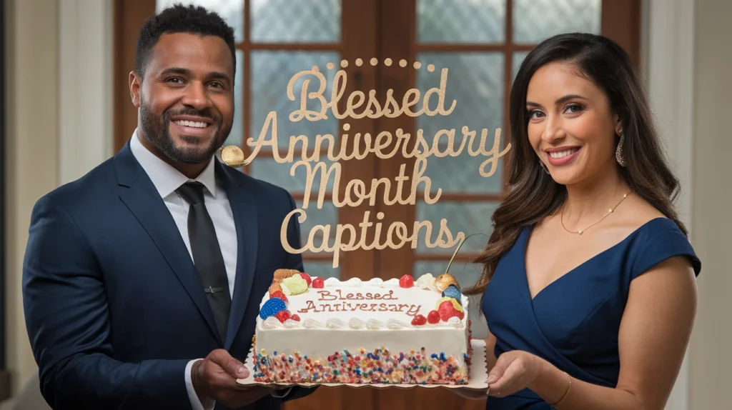 Blessed Anniversary Month Captions