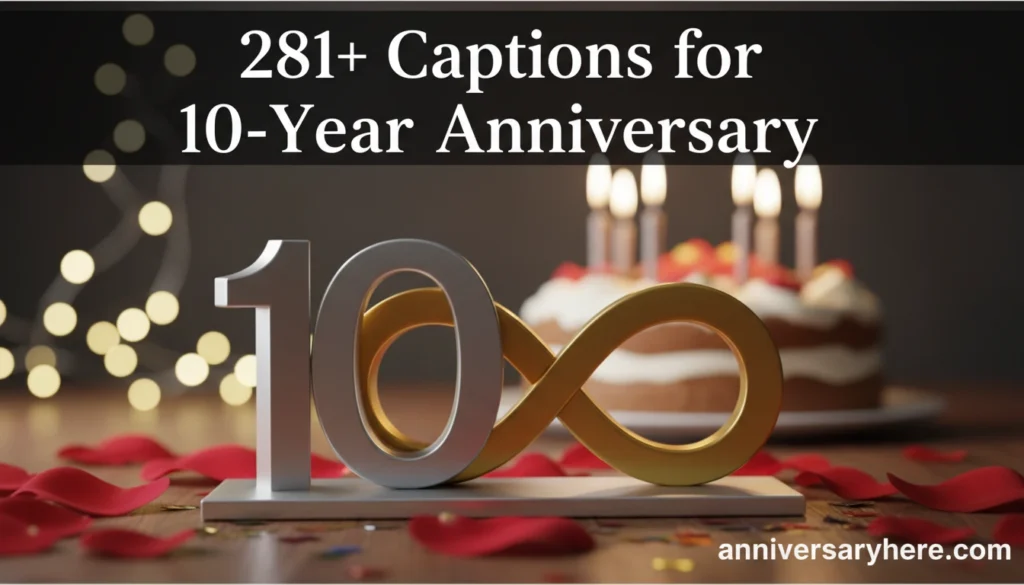Captions for 10Year Anniversary