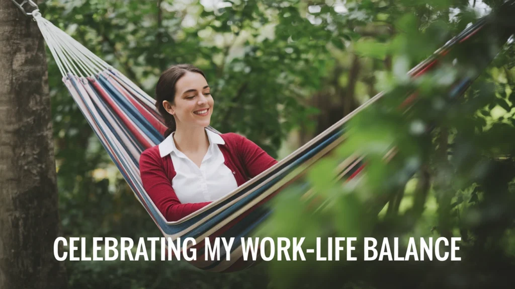 Celebrating My Work Life Balance