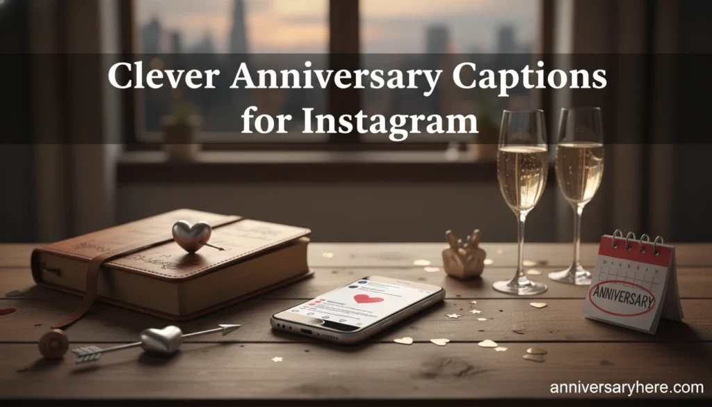 Clever Anniversary Captions for Instagram