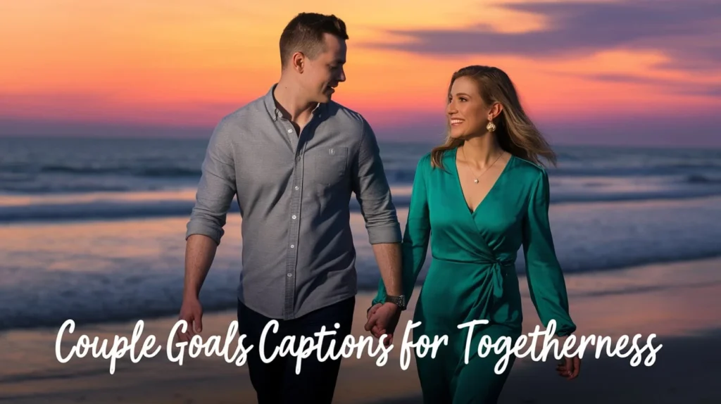 Couple Goals Captions for Togetherness