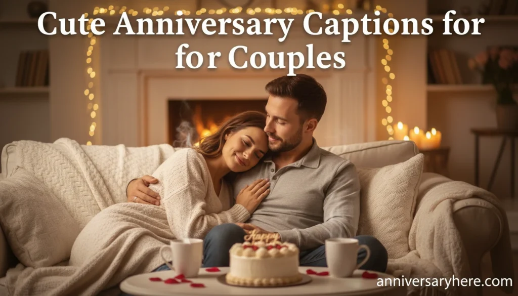 Cute Anniversary Captions for Couples