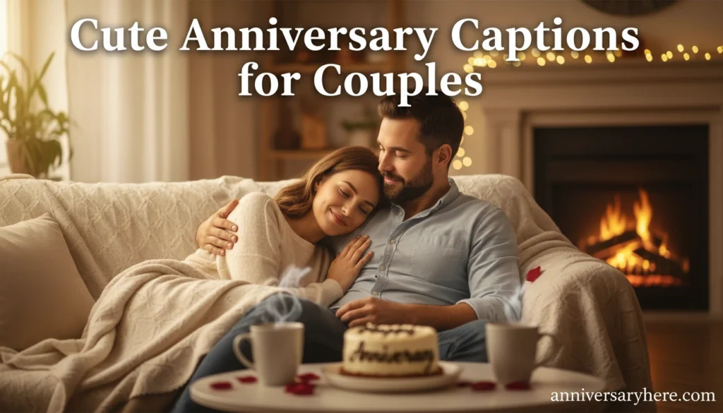 Cute Anniversary Captions for Couples