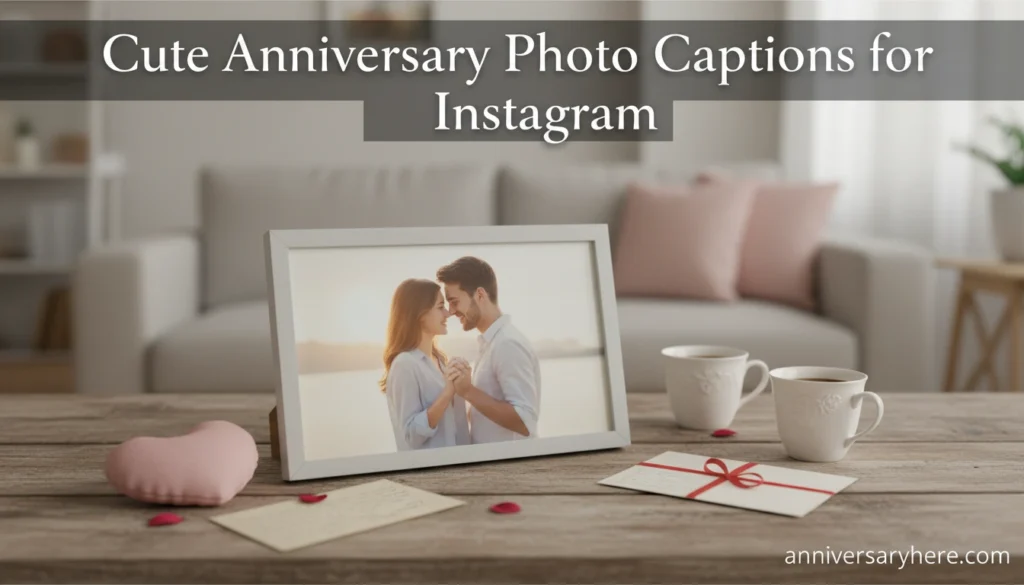 Cute Anniversary Photo Captions for Instagram