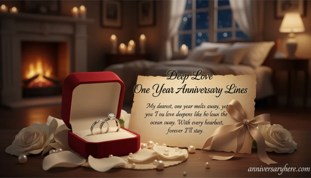 Deep Love One Year Anniversary Lines