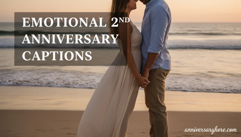 Emotional 2nd Anniversary Captions