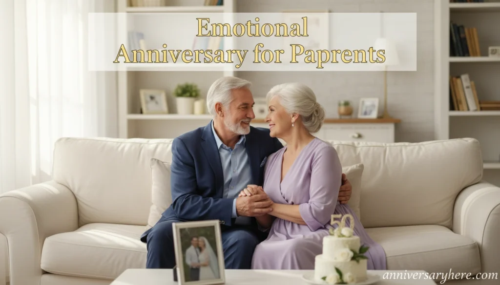 Emotional Anniversary Captions for Parents