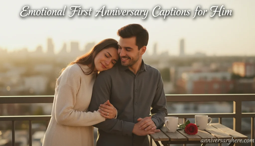 emotional-first-anniversary-captions-for-him