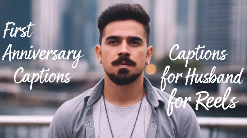 First Anniversary Captions for Husband for Reels
