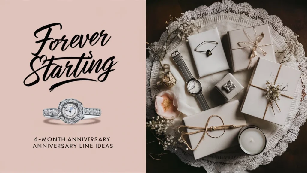 Forever Starting: 6‑Month Anniversary Line Ideas
