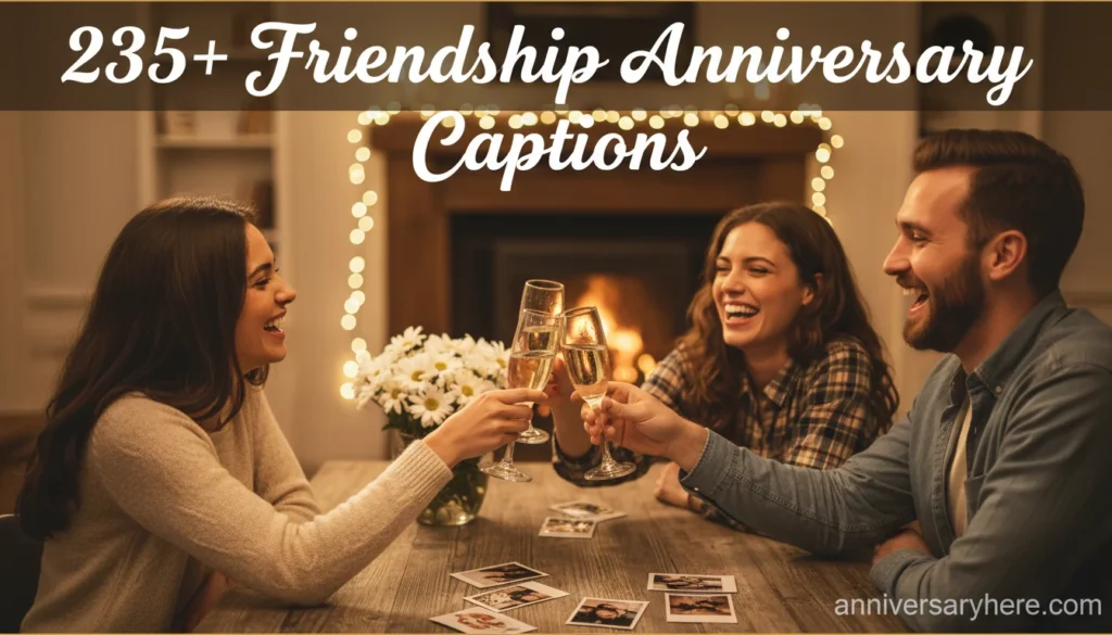 Friendship Anniversary Captions