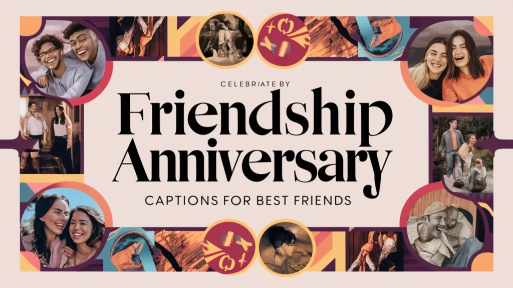 Friendship Anniversary Captions for Best Friends