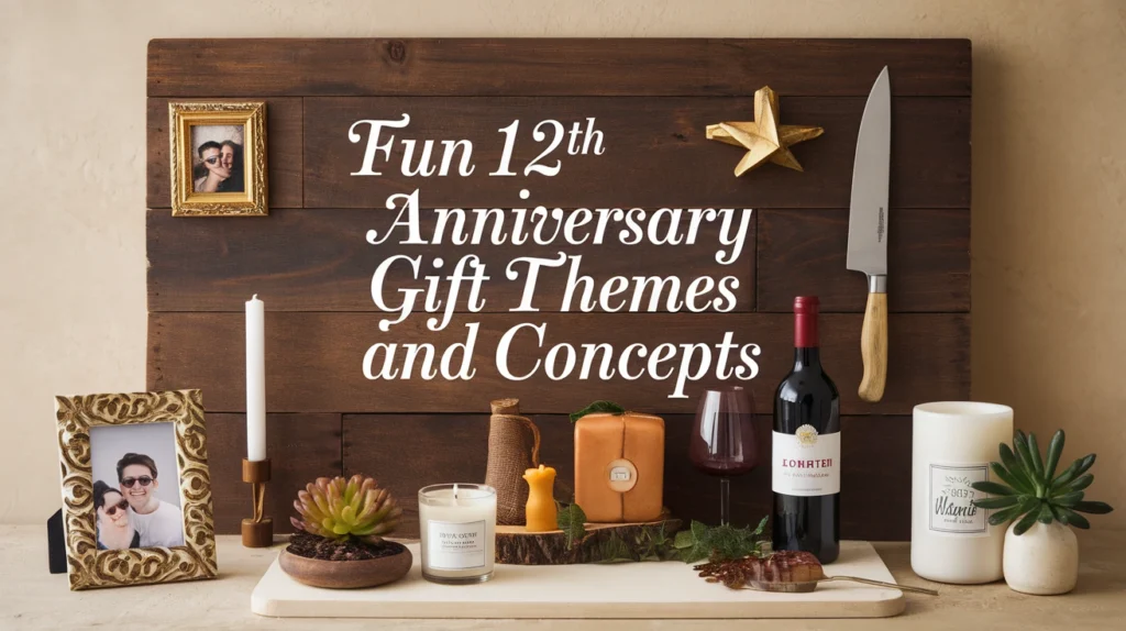 Fun 12th Anniversary Gift Themes and Concepts