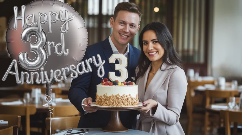 Funny 3rd Year Anniversary Captions