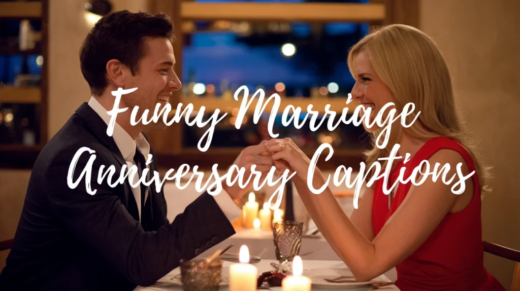 Funny Marriage Anniversary Captions