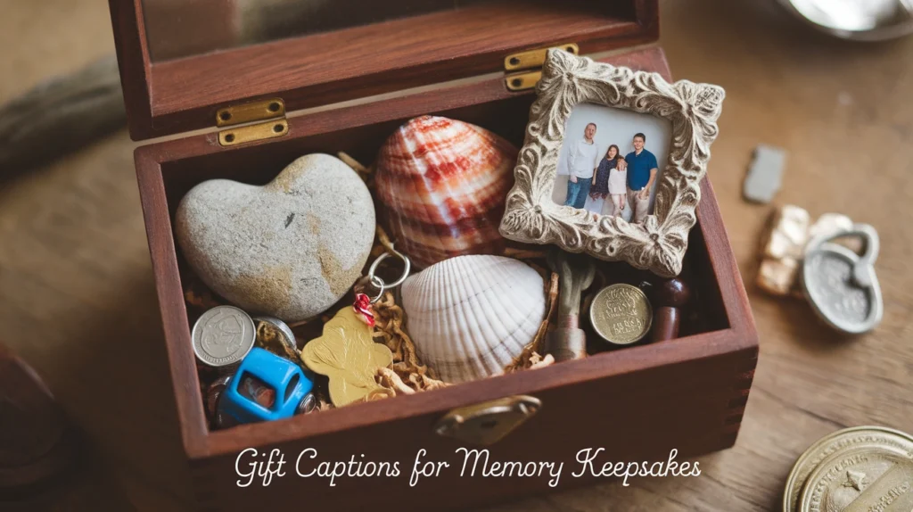 Gift Captions for Memory Keepsakes