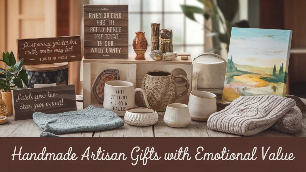 Handmade Artisan Gifts with Emotional Value
