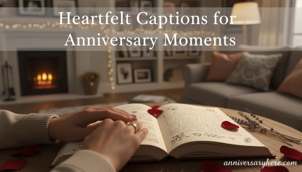 Heartfelt Captions for Anniversary Moments