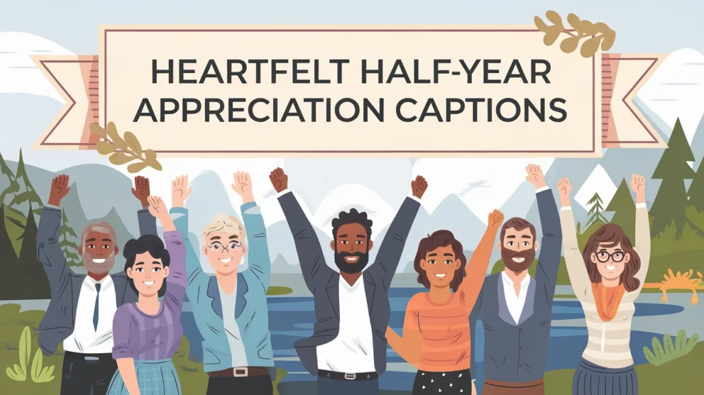 Heartfelt Half‑Year Appreciation Captions