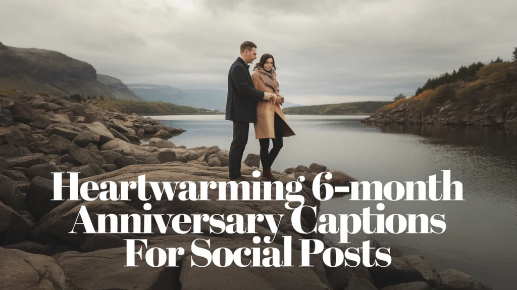 Heartwarming 6‑Month Anniversary Captions for Social Posts