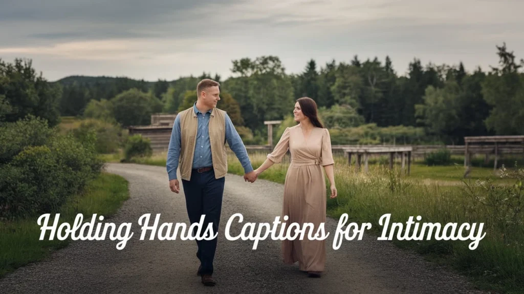 Holding Hands Captions for Intimacy