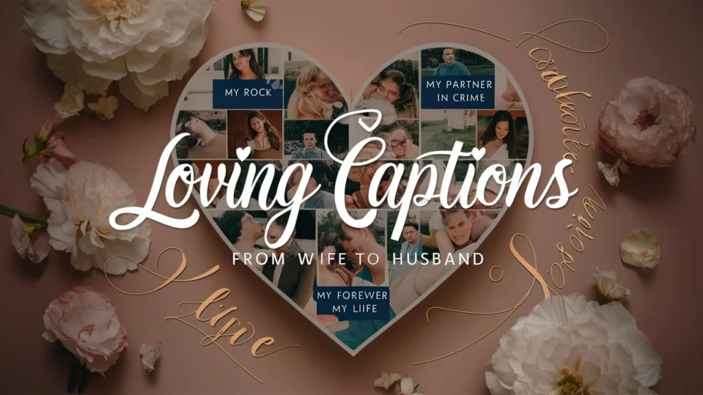 Loving Captions from Wife to Husband