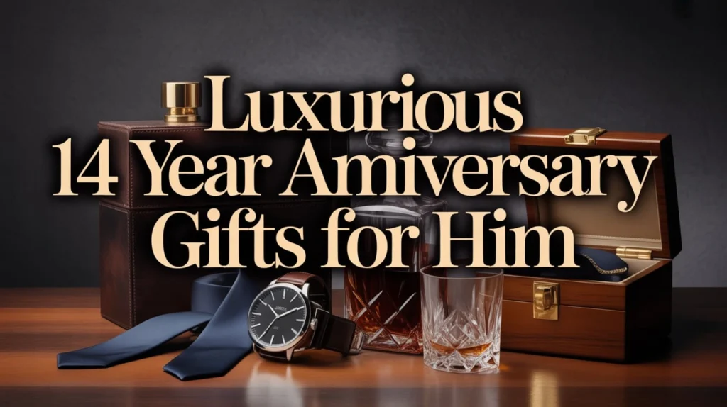 Luxurious 14 Year Anniversary Gifts for Him