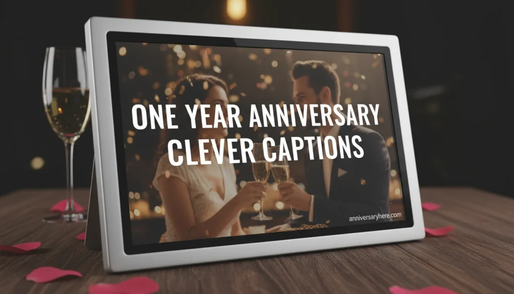 One Year Anniversary Clever Captions