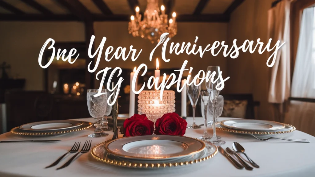 One Year Anniversary IG Captions