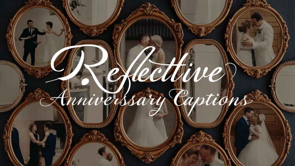 Reflective Anniversary Captions